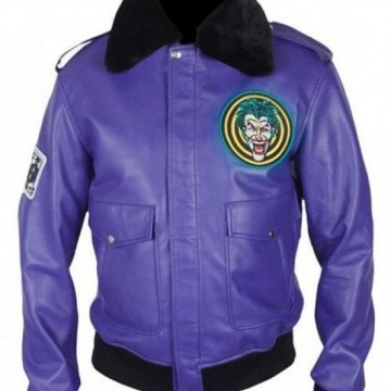 Joker Jacket – Batman Henchman Goon Purple Joker Bomber Jacket