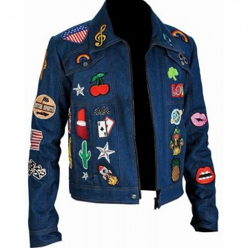 Taron Egerton Rocketman Denim Jacket