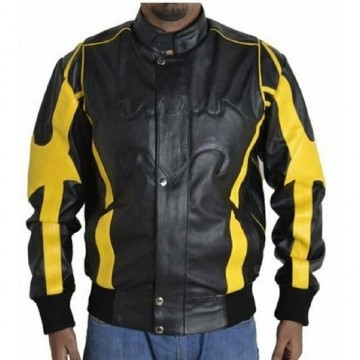 Men's Batman Arkham Knight Leather Jacket Costume