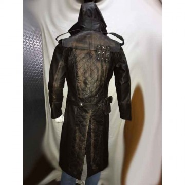 Assassins Creed Syndicate Jacob Fryes Leather Costume Coat