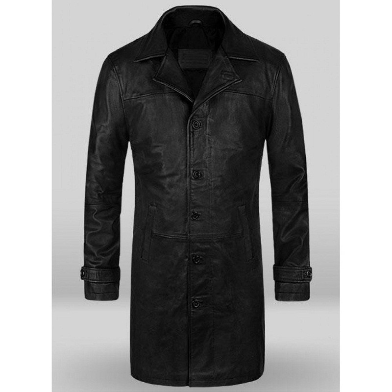 The Fate Of The Furious Jason Statham Leather Coat